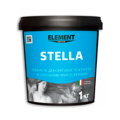 Декоративне покриття Element Decor Stella 1кг EDS1 фото