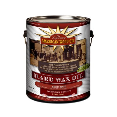 Масло-віск для дерева AWO Hard Wax Oil напівматовий 100мл (розлив) AHO-100S фото