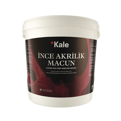 Влагостойкая шпаклевка Kale Ince Akrilik Macun 5кг KIAM5 фото