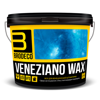 Воск для венецианской штукатурки Brodeco Veneziano Wax 0.4л BVW400ML фото