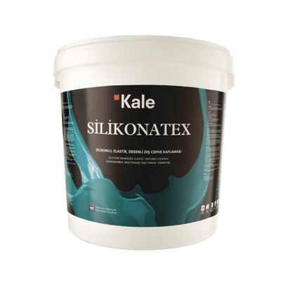 Силіконова структурна фарба Kale Silikonatex 2.5л KS25 фото