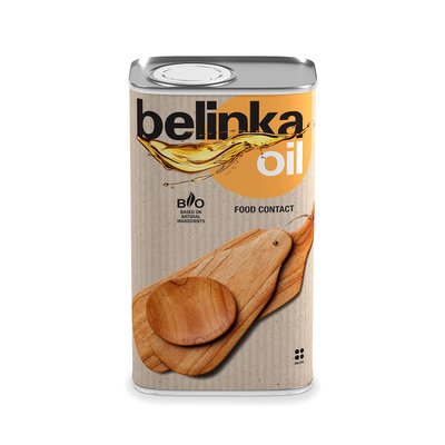 Масло для дерева Belinka Oil Food Contact возможен контакт с едой 0.5л BOF-05 фото