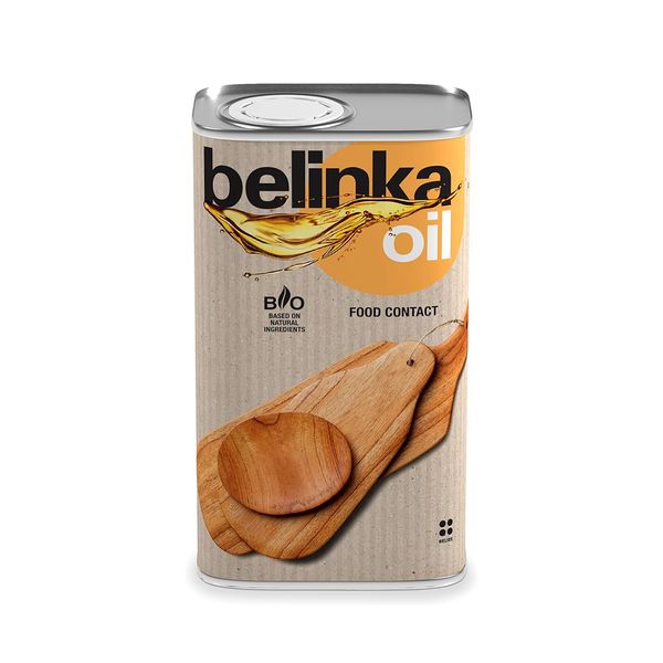 Масло для дерева Belinka Oil Food Contact можливий контакт з їжею 0.5л BOF-05 фото