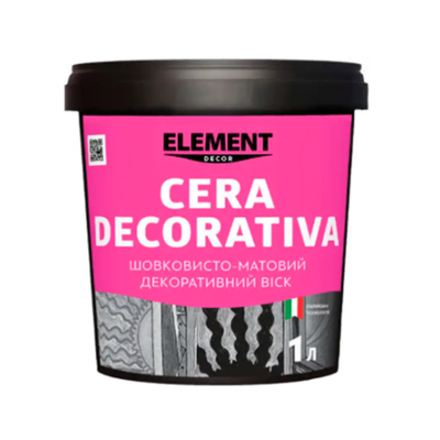 Декоративний віск Element Decor Cera Decorativa 1л EDCD1 фото