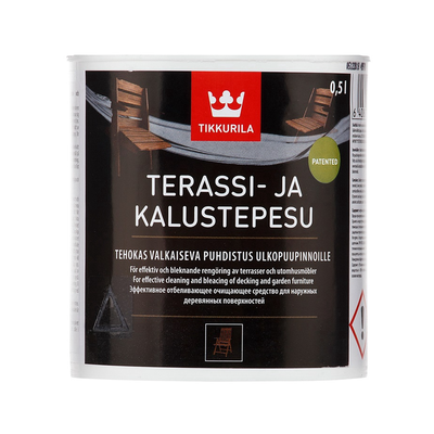 Засіб для очищення дерева Tikkurila Terassi-Ja Kalustepesu 0,5л TTJK05L фото