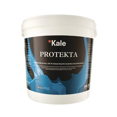 Фасадна теплозберігаюча силіконова фарба Kale Protekta 2.5л KPROT25 фото