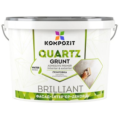 Грунтовка адгезионная Kompozit Quartz-Grunt 4кг KQ-4 фото