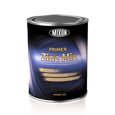 Акриловый цинковый грунт Mixon Zinc Mix 1.6кг 988-01-08 фото