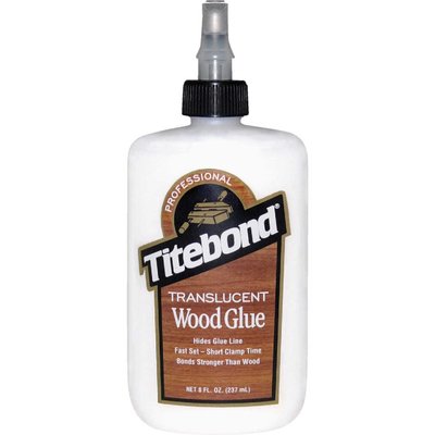 Клей для дерева Titebond Translucent Wood Glue прозрачный 237мл TBT-237 фото