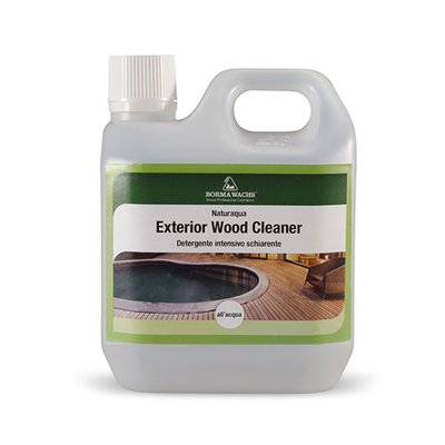 Миючий засіб для деревини Borma Wachs Exterior Wood Cleaner 1л 0075 фото