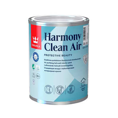 Інтер'єрна фарба Tikkurila Harmony Clean Air матова 0.9л THCA09 фото