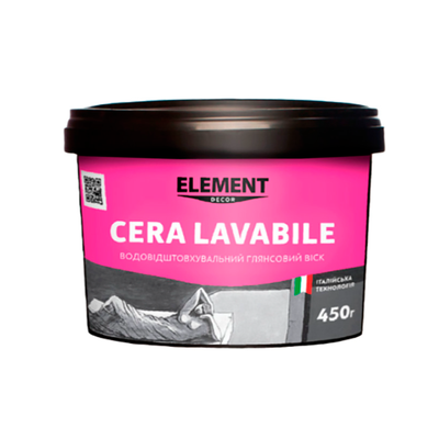 Віск для венеціанської штукатурки Element Decor Cera Lavabile 450гр EDCL450 фото