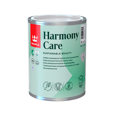 Интерьерная краска Tikkurila Harmony Care матовая 0.9л THC09 фото