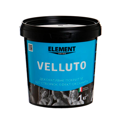 Декоративне покриття Element Decor Velluto 1кг EDV1 фото