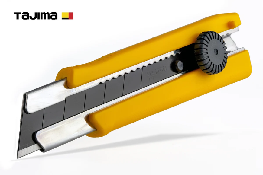 Ніж будівельний сегментний TAJIMA LC650B 25 мм гвинтовий фіксатор 1101-0200 фото