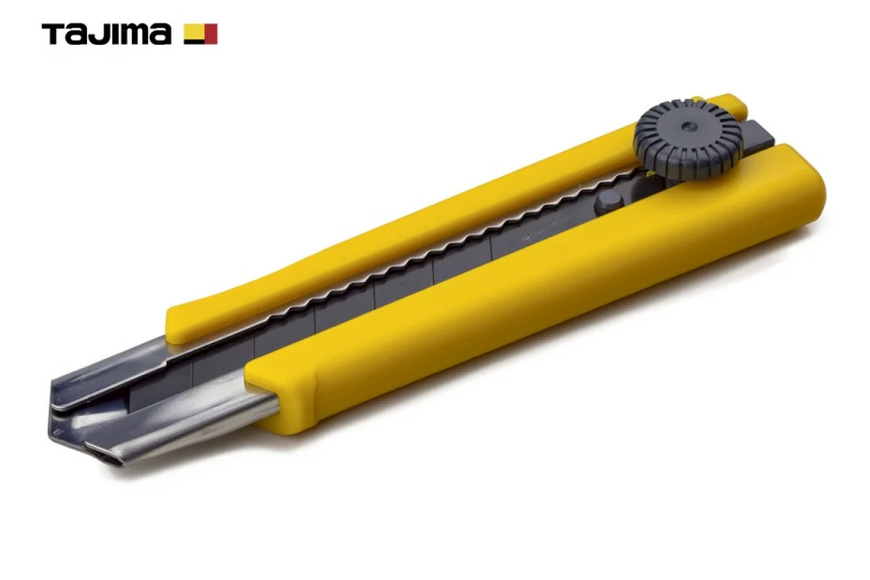 Ніж будівельний сегментний TAJIMA LC650B 25 мм гвинтовий фіксатор 1101-0200 фото
