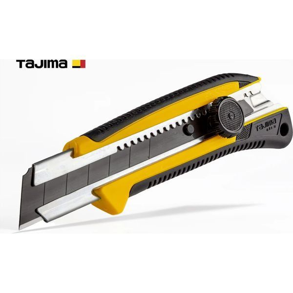 Ніж будівельний сегментний TAJIMA LC661B 25 мм гвинтовий фіксатор 1101-0224 фото