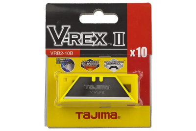 Леза трапецієподібні TAJIMA V-REX Razar Black 1102-0750 фото