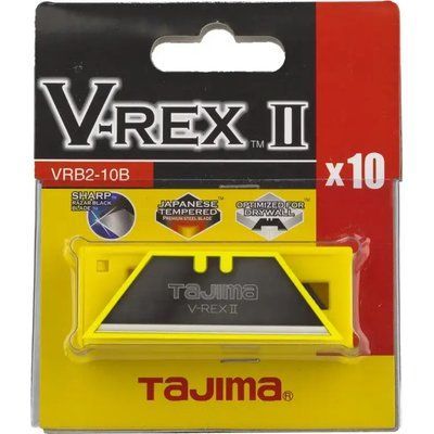 Леза трапецієподібні TAJIMA V-REX Razar Black 1102-0750 фото