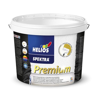 Краска для стен и потолка Helios Spektra Premium матовая 2л HSP-2 фото