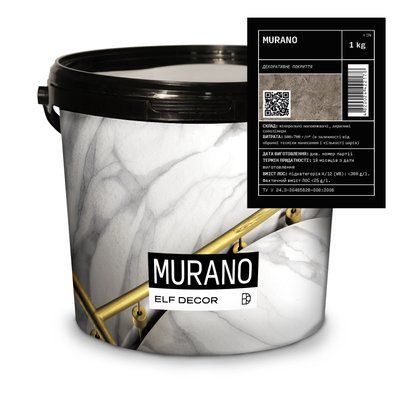 Венеціанська декоративна штукатурка Elf Decor Murano 1кг EDM-1KG фото