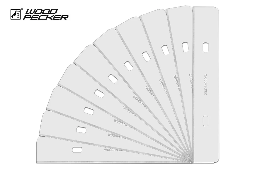 Лезвия для скребка 18 мм Woodpecker FD-23 серые FD-23 фото
