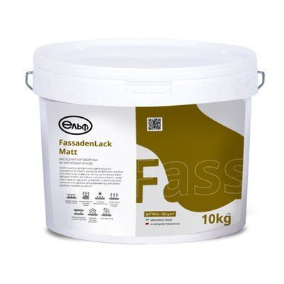 Фасадный лак Эльф FassadenLack Matt матовый 1л ED-105M-1L фото