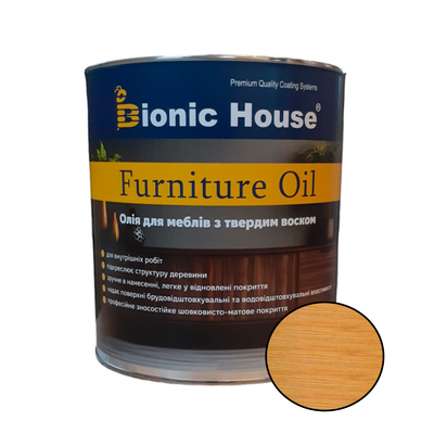 Масло для меблів Bionic House Furniture Oil прозорий 0.5л BFO-1 фото