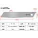 Леза для будівельного ножа 18 мм дрібносегментні Woodpecker FD-J09 сірі FD-J09 фото 3