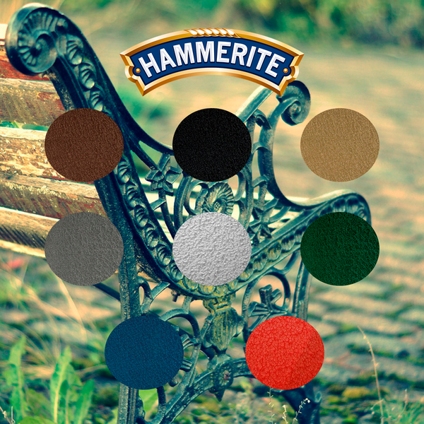 Молоткова фарба Hammerite Metal Paint Hammered коричнева глянсова 0.75л HH-075B фото