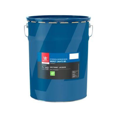 Лак для дерева Tikkurila Merit Jahti 80 глянсовий 3л 500910030 фото