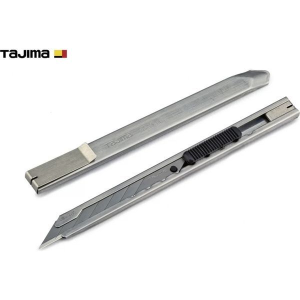 Нож сегментный строительный TAJIMA LC390B 9 мм автофиксатор угол 30&deg; 1101-0404 фото