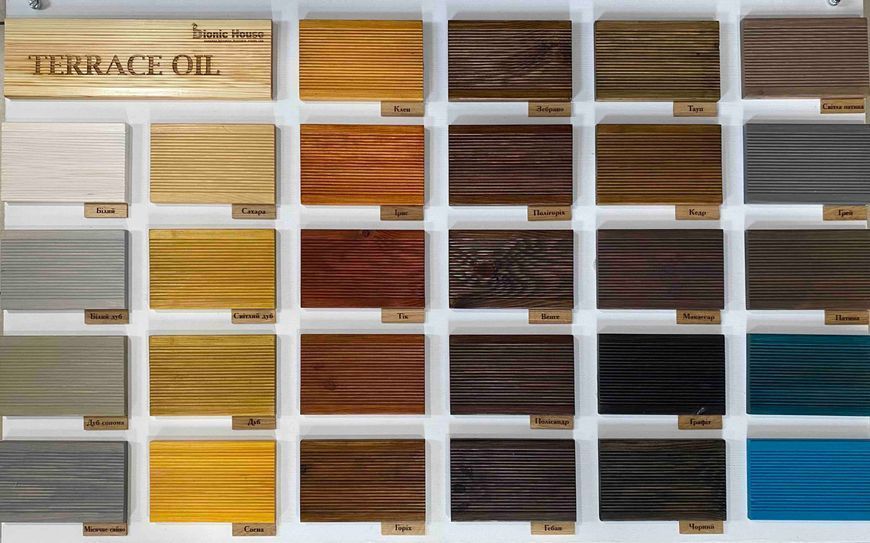 Террасное тунговое масло Bionic House Terrace Tung Oil бесцветный 1л BTTO-1 фото
