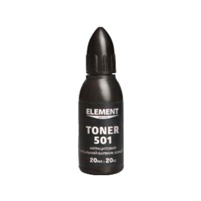 Барвник Element Decor Toner №501 Антрацитовий 20мл ED№501 фото