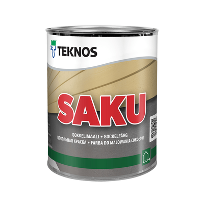 Цокольна фарба Teknos Saku 0.9л TS1 фото