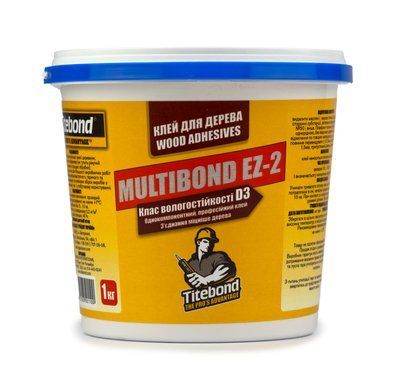 Клей для деревини Titebond Multibond EZ-2 D3 промтара 1кг TBM-1 фото