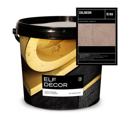 Декоративна штукатурка Elf Decor Coliseum 15кг EDCOL-15KG фото