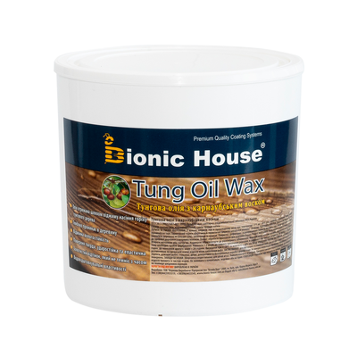 Тунгова олія з воском Bionic House Tung Oil Wax прозорий 0.25л BTOC-1 фото